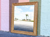 Island Style Rattan Mirror
