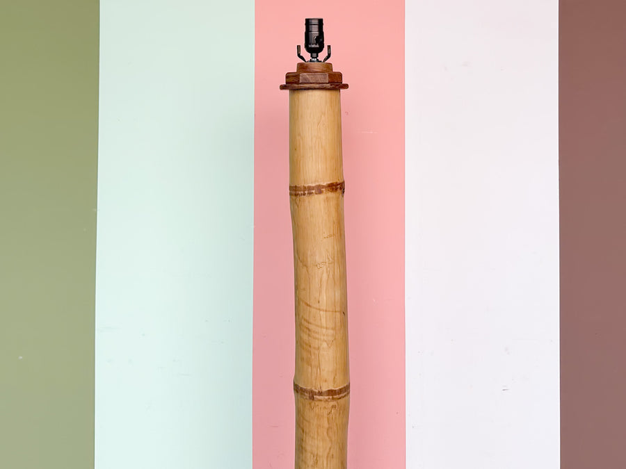 Old Florida Bamboo Floor Lamp