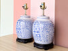 Pair of Ginger Jar Lamps