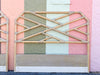 Pair of Bielecky Brothers Chippendale Rattan Full Headboards