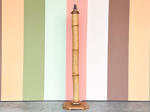 Old Florida Bamboo Floor Lamp