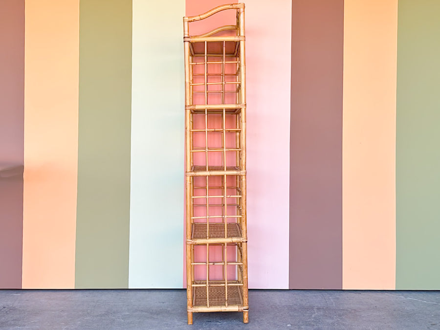 Petite Rattan Etagere