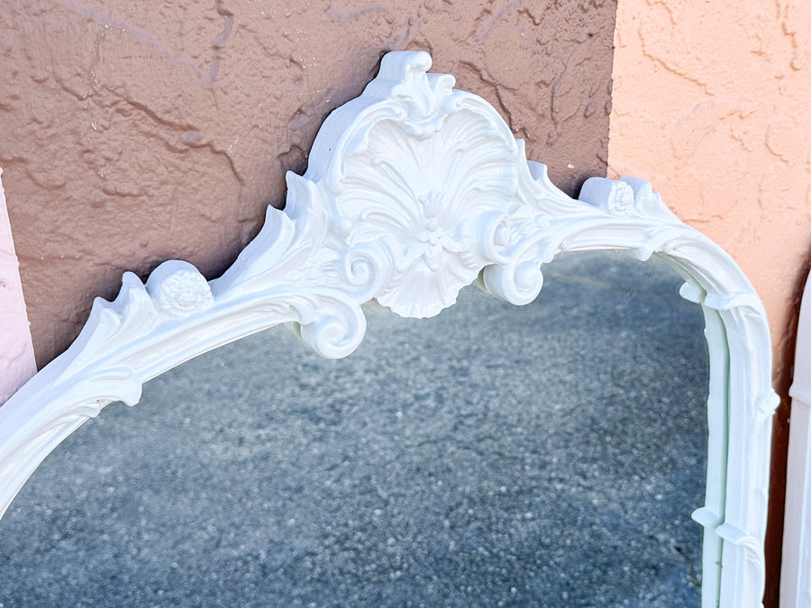 Pair of Shell Motif Mirrors