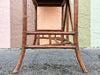 Petite West Indies Style Rattan Writing Desk