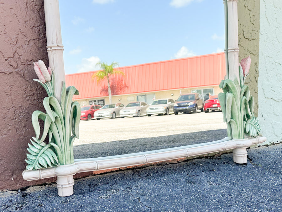 Regency Style Pineapple Gampel Stoll Mirror