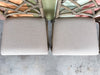 Set of Four Chippendale Rattan Counter Stools