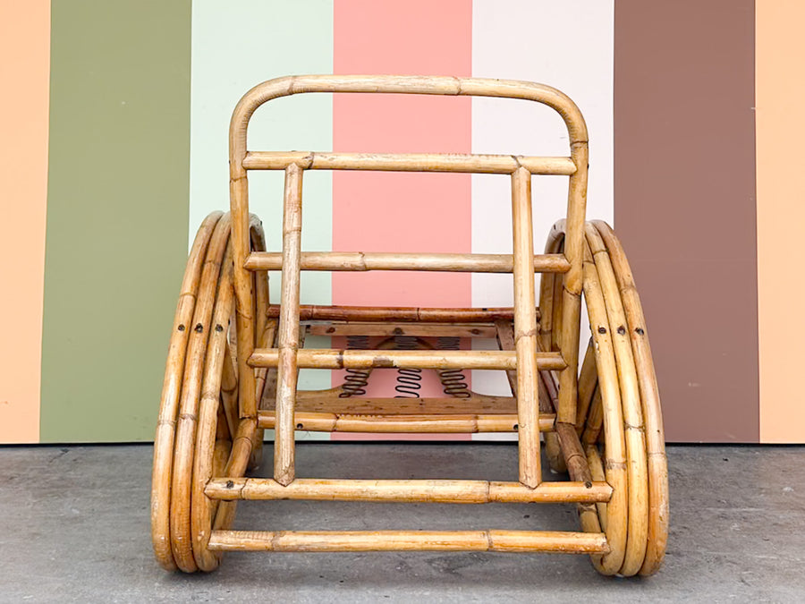 Frankl Style Rattan Pretzel Chair