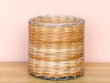 Palm Beach Regency Woven Candle - Blue Seaside
