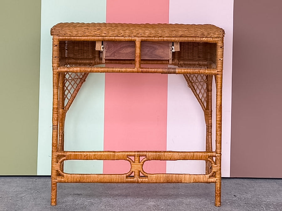 Cute Wicker Writing Desk