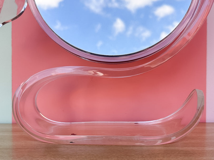 MCM Lucite Vanity Mirror