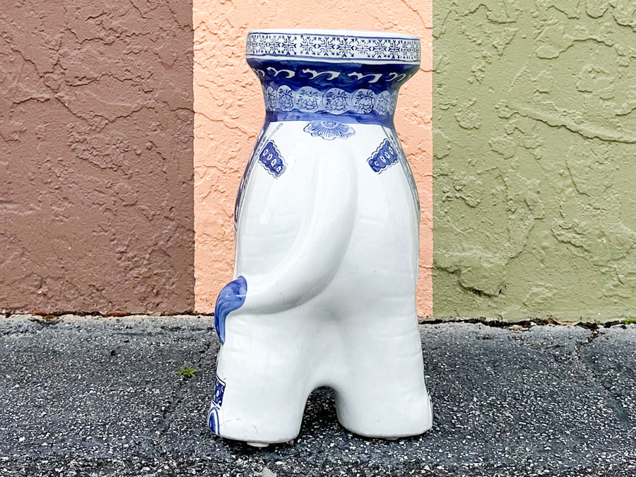 Kips Bay Show House Sweet Elephant Garden Seat
