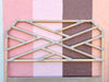 Pair of Bielecky Brothers Chippendale Rattan Full Headboards
