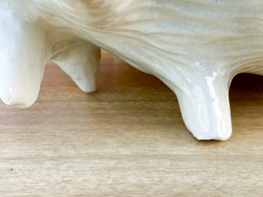 Seafoam Conch Shell Cachepot