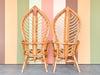 Pair of Palm Frond Accent Chairs