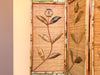 Tortoiseshell Rattan Flower Screen