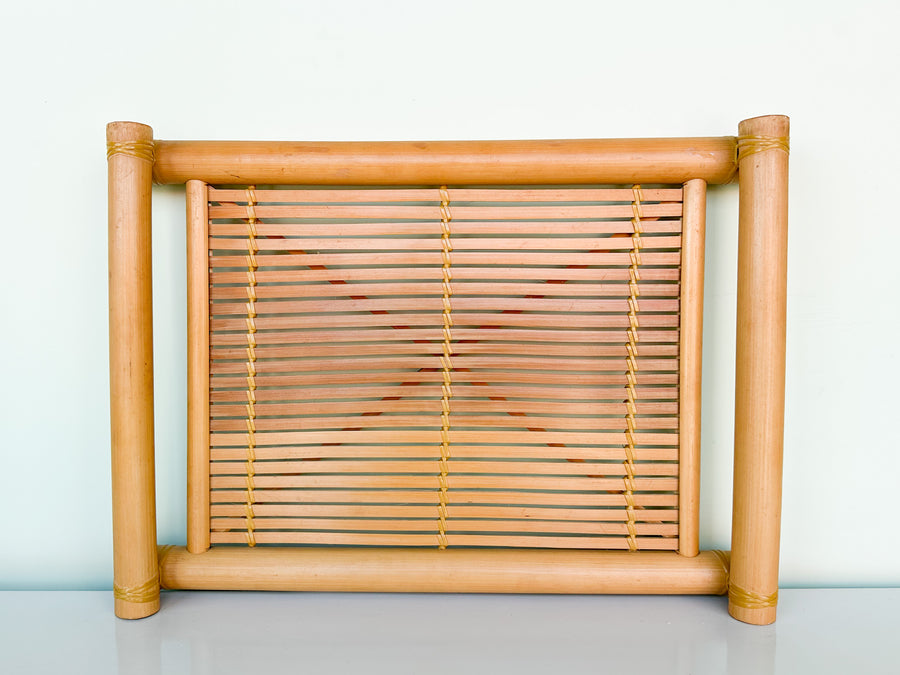 Set of Three Bamboo Trays