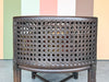 Handsome Ficks Reed Cane and Rattan Bench