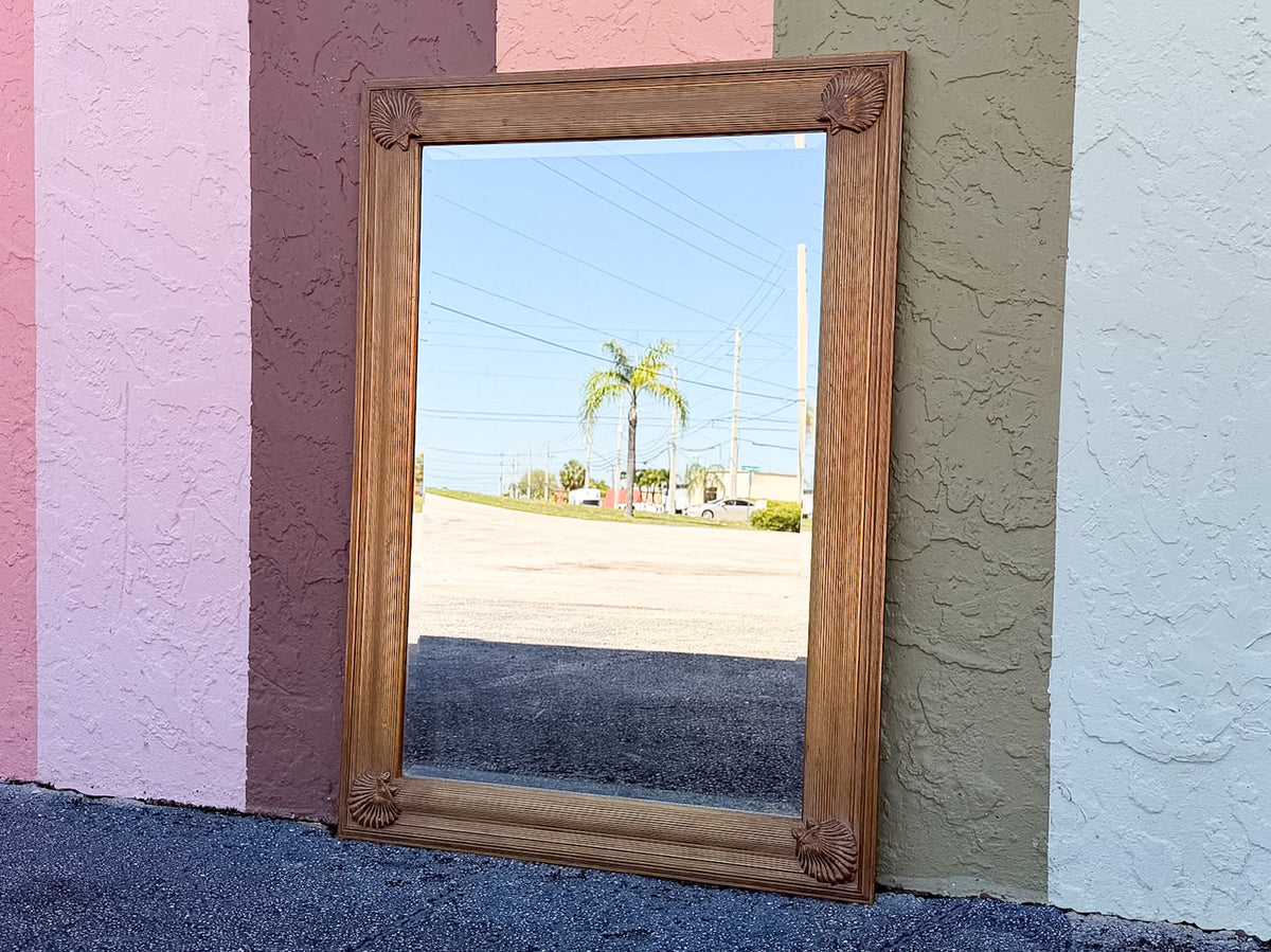 Four Corner Shell Motif Mirror