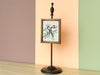 Blue Bird Needlepoint Art on Stand