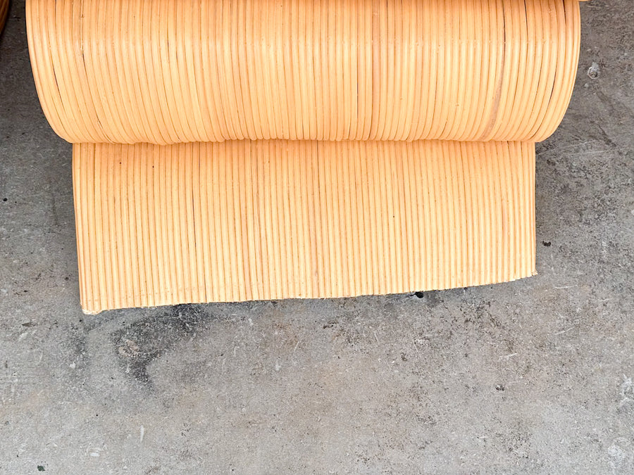 Pair of Coral Rattan Snake Chairs