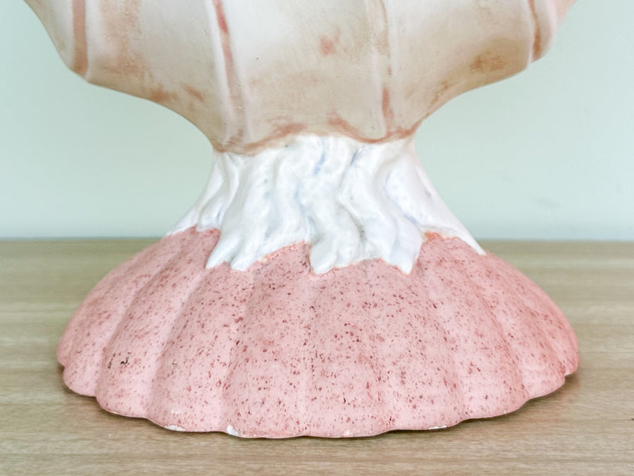Pretty in Pink Shell Cachepot