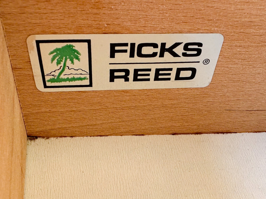 Ficks Reed Rattan Dresser