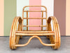 Frankl Style Rattan Pretzel Chair