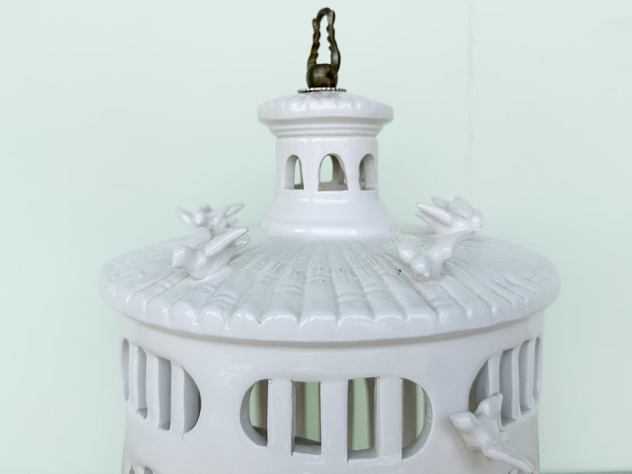 Cute Ceramic Bird Cage
