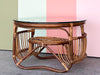 Petite Rattan Coffee Table