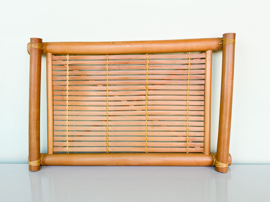 Set of Three Bamboo Trays