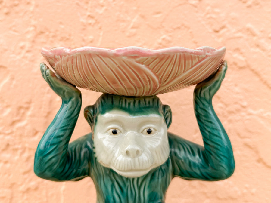 Chinoiserie Monkey Trinket Dish