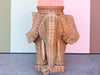 Large Wicker Elephant Garden Seat