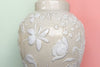 Pair of Paul Harson Floral Crackle Lamps
