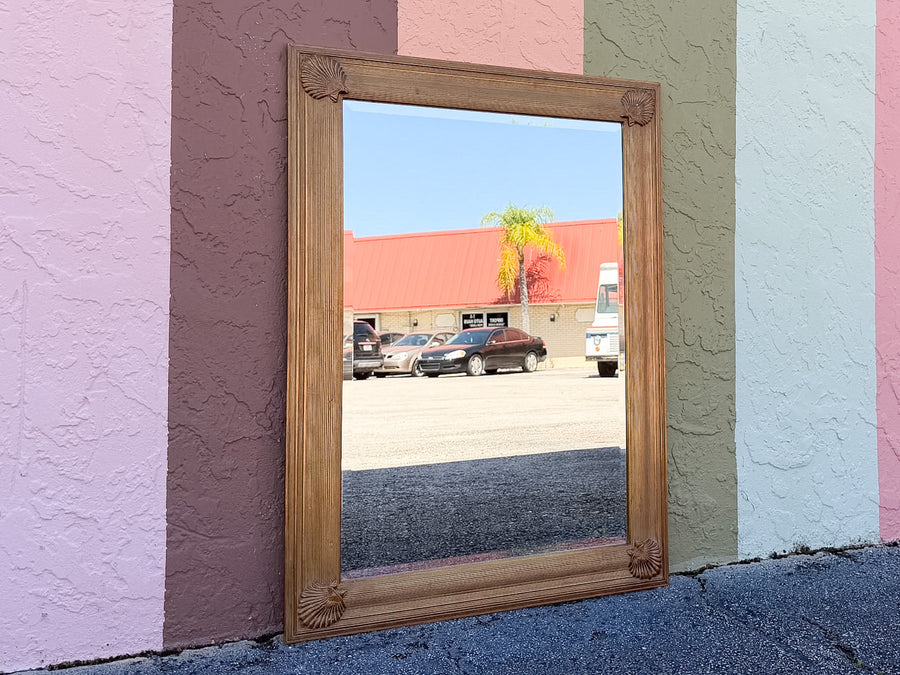 Four Corner Shell Motif Mirror