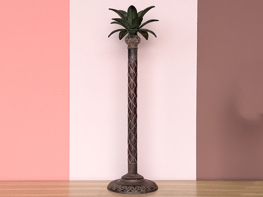 Pair of Palm Tree Candlesticks