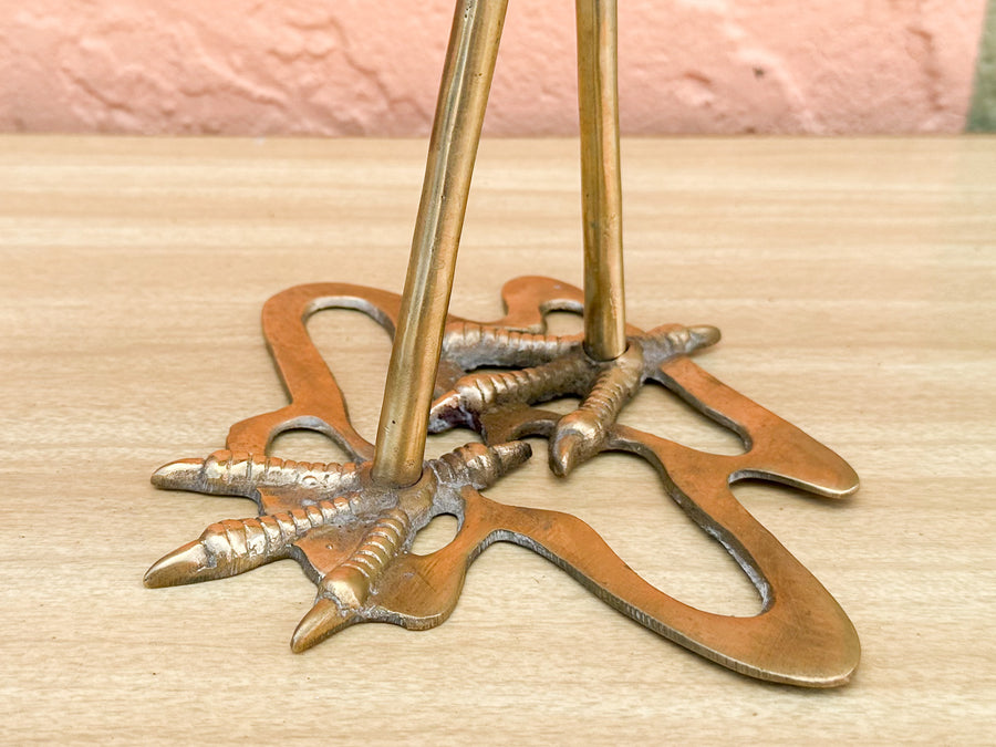Fab Brass Flamingo