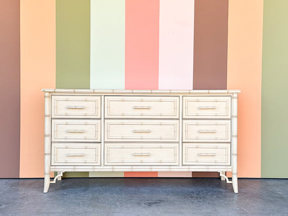 Dixie Aloha Faux Bamboo Dresser