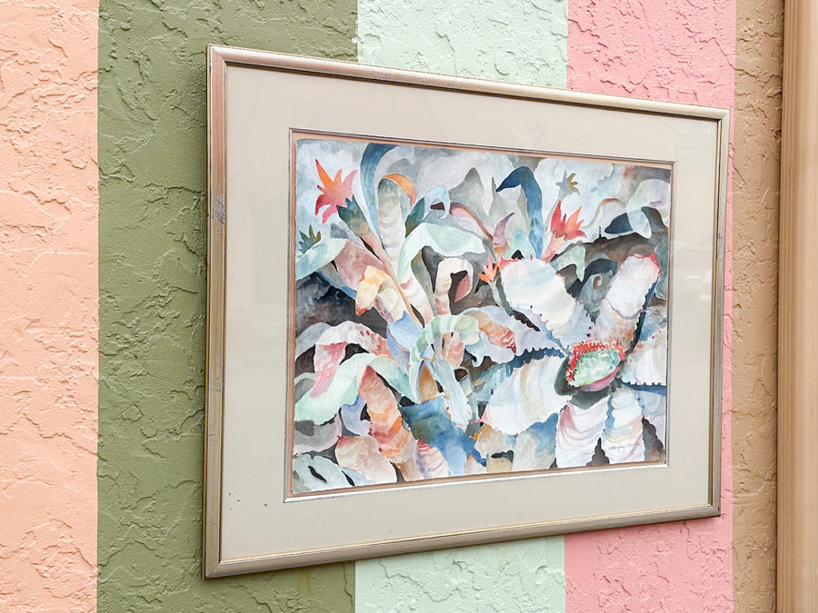 Tropical Flower Watercolor Original Art