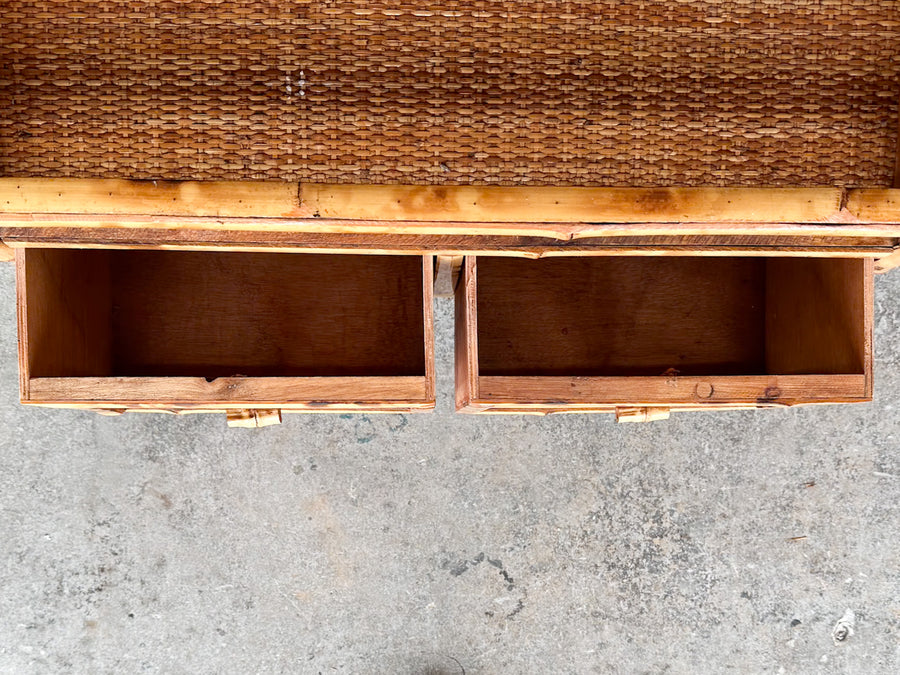 Petite Bamboo Cabinet
