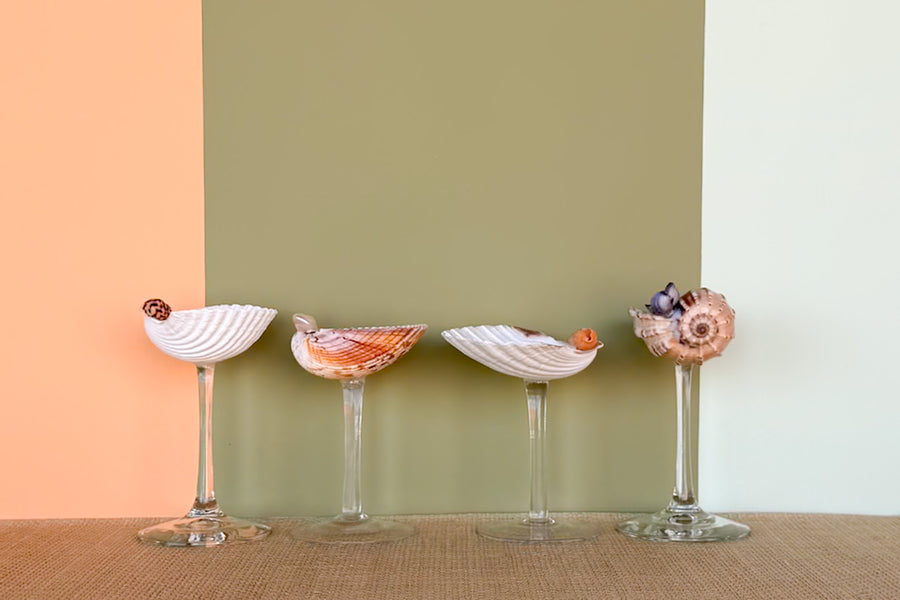 Set of Four Shell Coupes