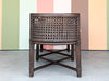 Handsome Ficks Reed Cane and Rattan Bench