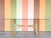 McGuire Style Rattan Dining Table