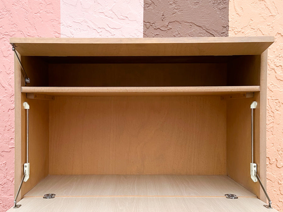 MCM Ficks Reed Wet Bar Cabinet