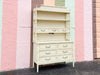 Faux Bamboo Henry Link Dresser and Hutch