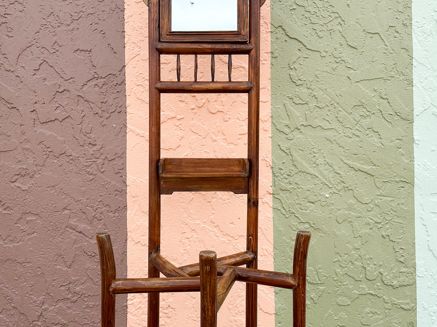 Unique Rattan Hall Tree