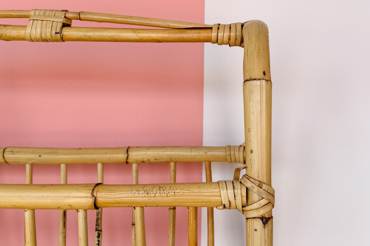 Rattan Magazine Rack