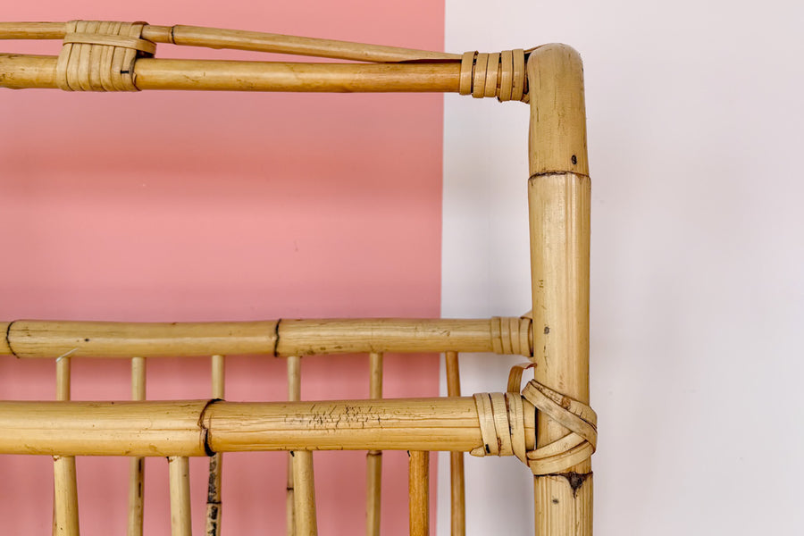 Rattan Magazine Rack