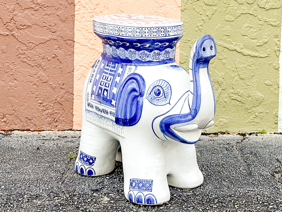 Kips Bay Show House Sweet Elephant Garden Seat