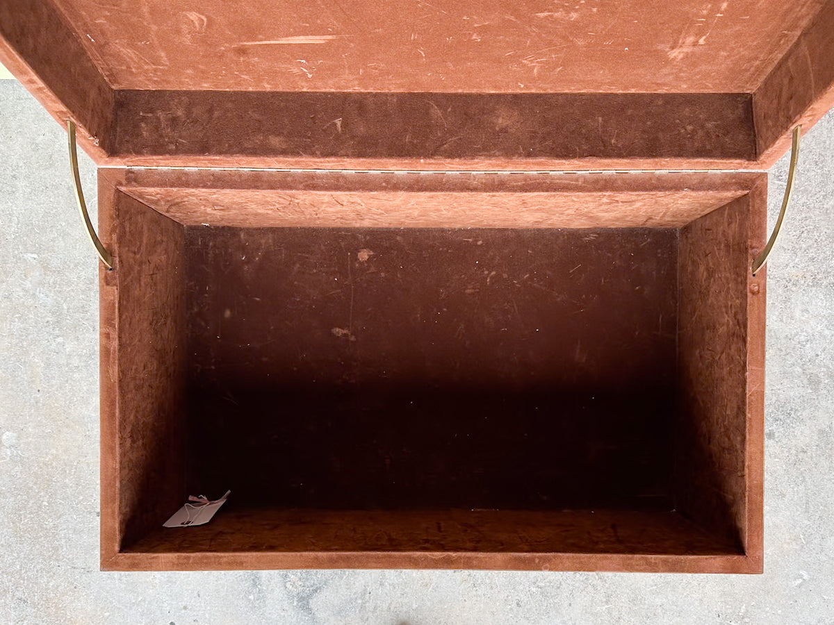Maitland Smith Style Tessellated Stone Trunk