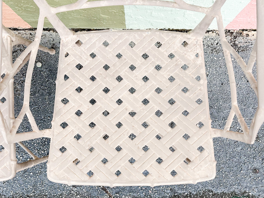 Brown Jordan Calcutta Faux Bamboo Outdoor Dining Set
